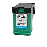 Bonne compatibilité. DUAEANXI Cartouche d\'encre Compatible 339 344 for imprimantes Officejet 7210 7313 7410 Photosmart 2710 8450(1Pack Color)