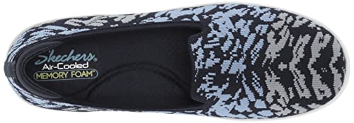 Skechers Women's Cleo Cup - Wild Bloom, Navy/Blue, 8 M