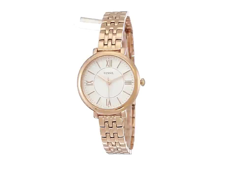 Fossil Analog Silver Dial Women's Watch 