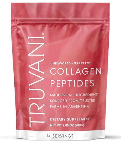 Truvani Hydrolyzed Collagen Peptides | Unflavored | 14 Servings