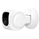 Tend Insights Lynx Indoor 1080P WiFi Home Security Camera with Night Vision and Facial Recognition White