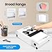 A3 2-in-1 Booklet Maker & Folding Binding Machine, 110V 60W High-Speed Document Finishing Equipment, 5.83×8.27–11.69×16.54 Inch Format, 200–300 Books/H Output for Home, School, Office & Church Use