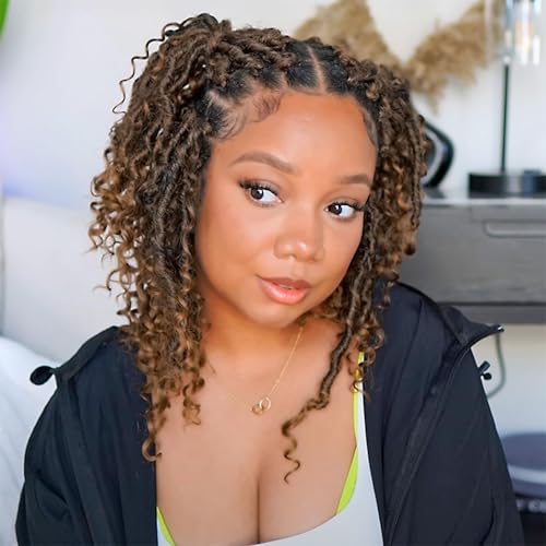 Samtress Goddess Locs Crochet Hair 30 Zoll – 8 Packs Synthetische Dreadlock-Extensions, Weich & Vorgeölt