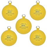 Disc Plate Hanger for Walls- Strong Invisible Plate Holder of Size 50mm -Pack of 5 self Adhesive Stick on Hooks for Picture Plate Hanging Wall Plate Holder Decoration Plate Hanging Disk.