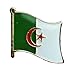 Wholesale Pack of 3 Algeria Country Flag Bike Hat Cap lapel Pin