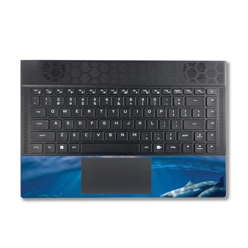 Image of MightySkins Skin Compatible with Alienware X14 R2 (2023) Full Wrap Kit - Tranquil Swim | Protective, Durable, and Unique Vinyl Decal wrap Cover | Easy to Apply & Change Styles | Made in The USA