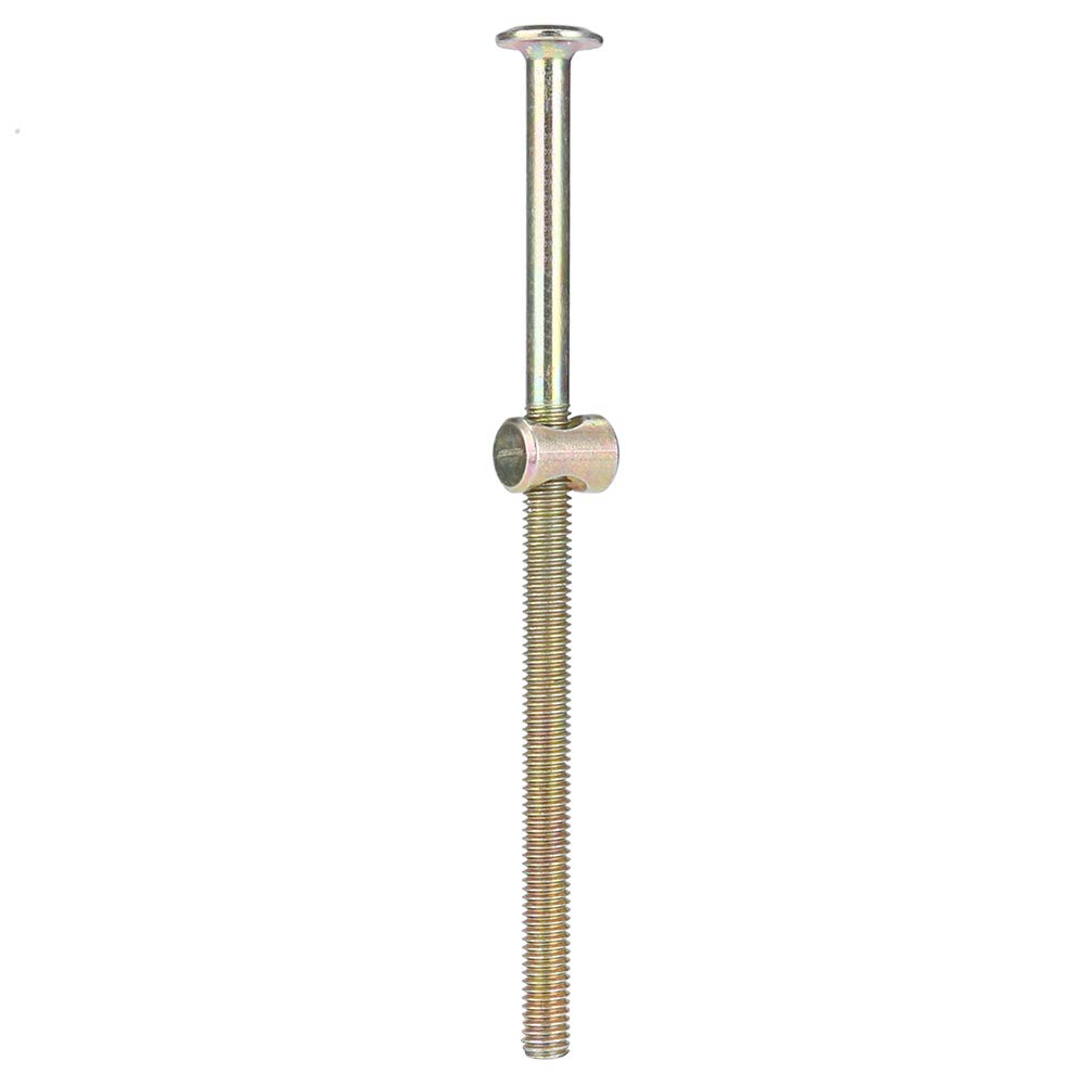 130Mm,M6 120Mm Male Thread Flat Head Nuts,M6 X 150Mm Bolts 120612 Bed Socket Friday Assortment 10Pcs M6 Carbon Steel 120Mm Furniture Bolts With 6Mm Barrel Nuts Connector Fastener