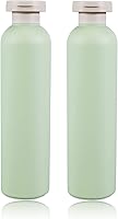 Vista 12 de Botellas vacías de loción exprimibles de 6.7/8.8 onzas, recipientes de plástico para champú con tapa abatible, botellas de viaje recargables