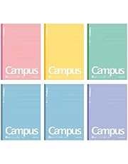 コクヨ(KOKUYO) ノート キャンパスノート B5 ドット入り A罫 5色6冊パック AMノ-3CATNX6