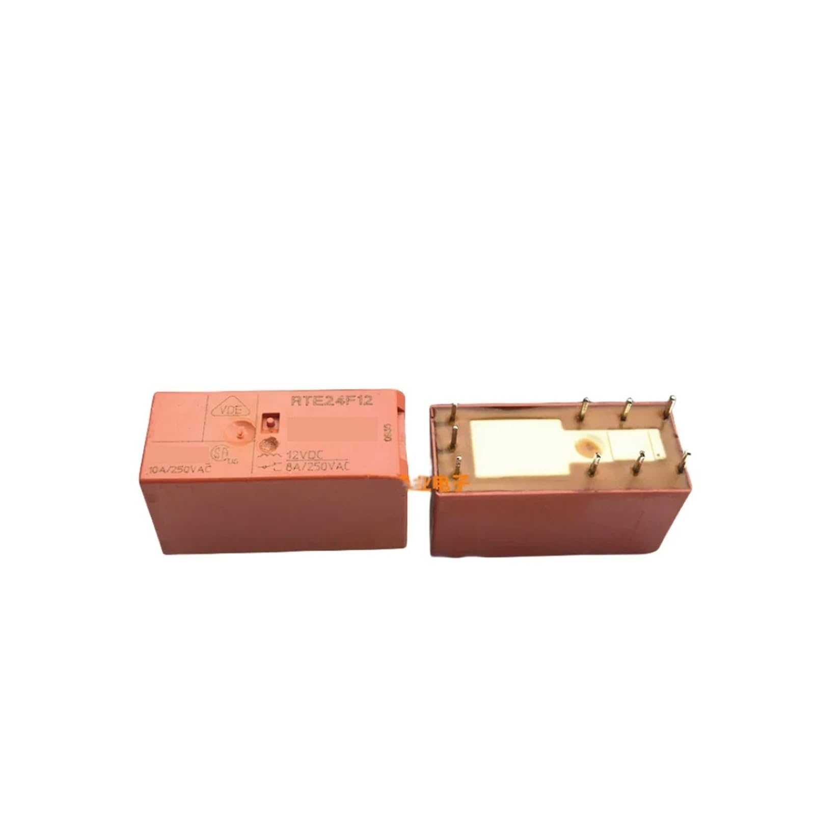 Relais RT444F12 12V CC 7 broches 8A pour circuits électroniques