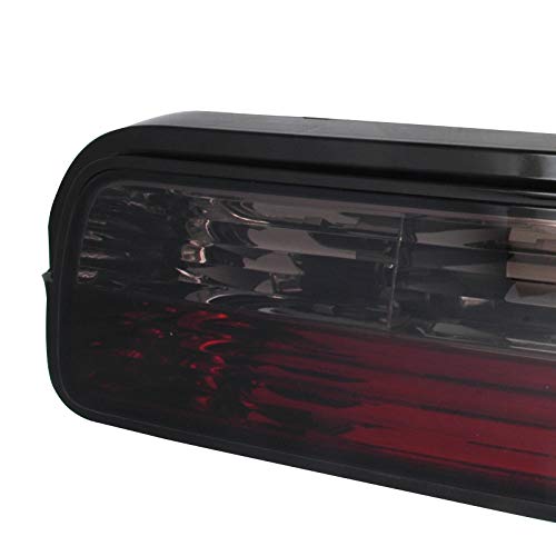Spec-D Tuning Red Smoke Lens Tail Lights for 1989-1994 Nissan 240Sx S13 Coupe Taillights Assembly Left + Right Pair