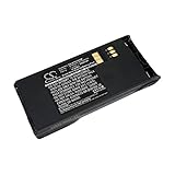 Couleur: Noir TECHTEK Batterie 2500mAh Compatible avec [Motorola] MT1500, NT1500, PR1500, Radius P25, XTS 1000, XTS 1500, 2000, 2500, XTS1500, XTS2500 remplace HNN9815, NNTN6263, NNTN7032, NNTN7032A, NNTN7032B, NN