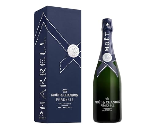 Moët & Chandon Brut Impérial x Pharrell Williams Limited Edition Champagne, Gift Box, 75cl