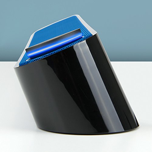 Gogroove Computer Speaker Mini Soundbar - Usb Powered Pc Sound Bar With Easy Setup Wired Aux, Stereo Audio, Microphone Port, Volume Control Knob, Under Monitor Design For Desktop (Blue) #TOP7