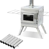 Fltom Camping Stove, Portable Tent Stove with...