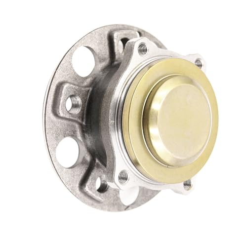 Image of Detroit Axle - 2 Front Wheel Bearing Hubs for Mercedes-Benz SL550 SL400 SL450 SL63 SL65 AMG Wheel Bearing and Hubs Assembly Replacement Pair Hubs