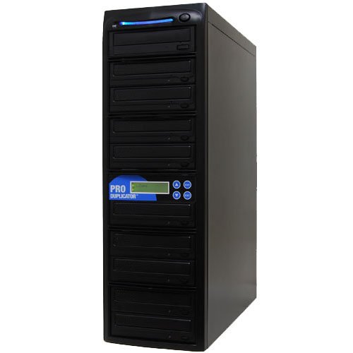 Image of Produplicator 1 to 9 24x Writer CD DVD Duplicator - Standalone Duplication Copy Tower