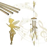 Fairy Wind Chimes Outdoors - Fairy Wind Chimes for Outside Gifts for Women/Men/Memorial Gifts/Sympathy Gift/Birthday Festival Metal windchimes Outside/Indoor,Patio,Garden,Home,Porch,Yard Decor
