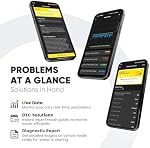 Ancel Echo OBD2 Scanner Bluetooth - Wireless Car Diagnostic Tool for iOS Android, All System Bidirectional Control Scan Tool, Automotive Code Reader with Reset, Battery Registration, Free Updates