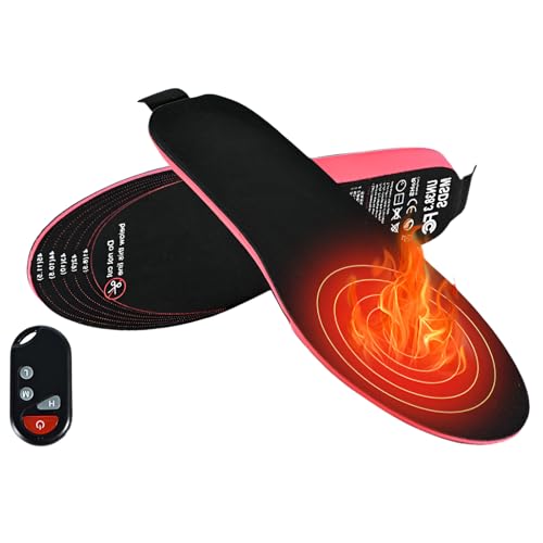 電熱インソール 発熱インソール ソフト中敷き 2200mAh 大容量 3段階調温 40℃~65℃調整可能 足温器 超薄型 充電式 冬用 防寒 自由にカットサイズ 吸湿 通気性 水洗い可能 ヒーターインソール 登山 スキー ハイキング キャンプ用 男女兼用