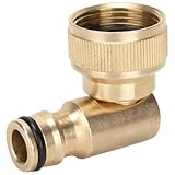 Adaptateur de robinet rotatif à 360 degrés, connecteur de tuyau en laiton, adaptateur tuya...