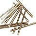Precision Brass Round Modelmaking Rod, Decorative Metal Bars DIY Hardware Industrial Circular Strips(14x200mm)
