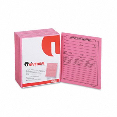 Important Message Pink Pads, 1/Dozen [Set of 2]