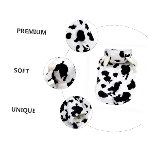 Disfraz para perro modelo vaca talla L miniatura 5