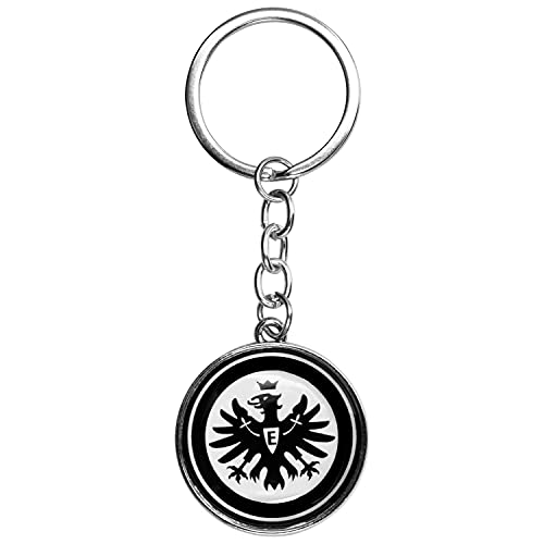 Eintracht Frankfurt Schlüsselanhänger LOGO SCHWARZ