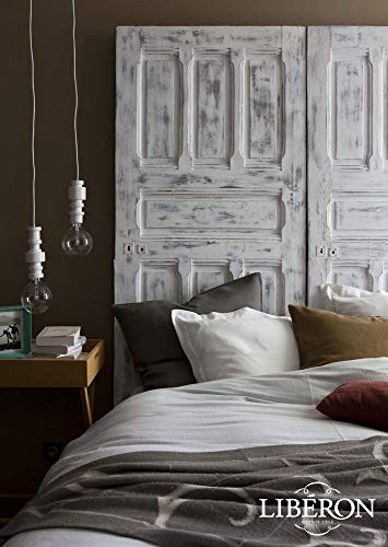 Peinture décorative Libéron chaulé ficelle pour masquer les défauts d'un meuble