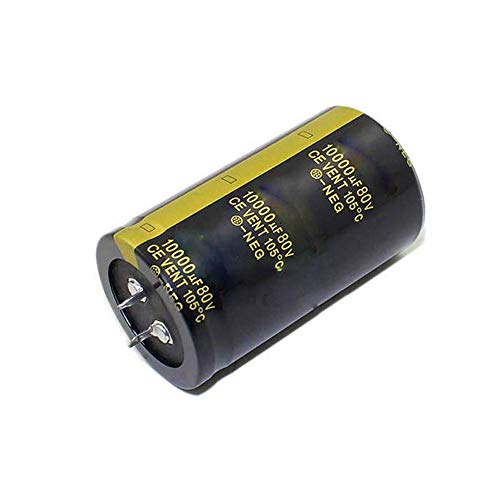 Condensatore elettrolitico in alluminio, 80 V