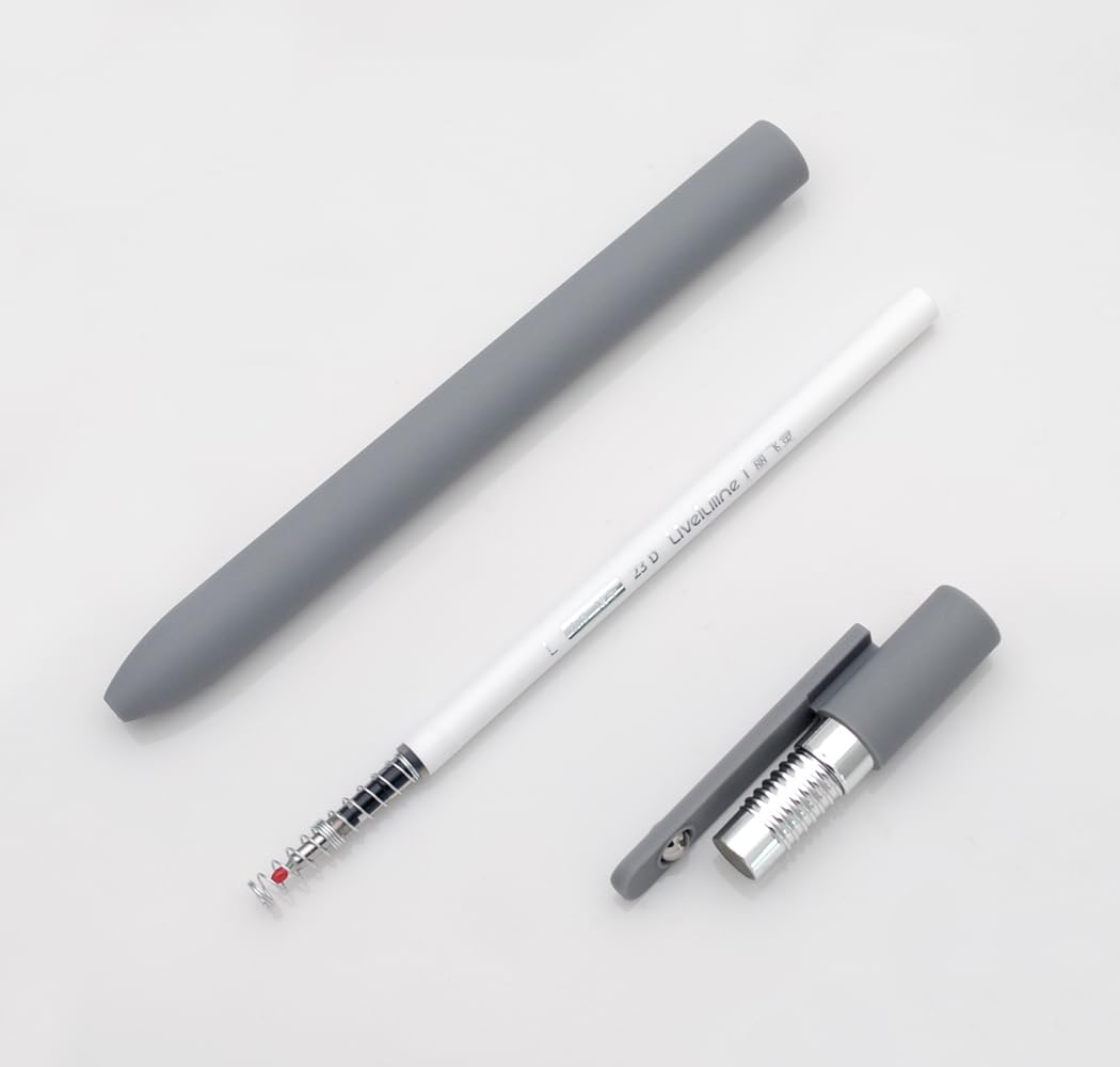 czxwyst 6pcs Retractable Gel Ink Pens 0.38mm EF Point Black Ink Ballpoint Pens for Daily Writing (Classic) - Image 4