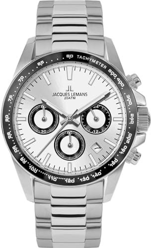 Chronographe Jacques Lemans Liverpool 1-1877F homme montre étanche