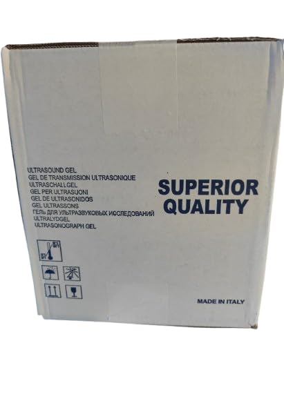 Gel Ultrasuoni e Luce Pulsata 5 L Trasparente – Gel Conduttivo Professionale Idrosolubile ad Alta Scorrevolezza – Compatibile con Apparecchiature Estetiche e Ultrasuoni