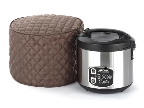 Covermates Keepsakes - Rice Cooker Cover - Dust Protection - Stain Resistant - Washable - Appliance Cover, Bronze