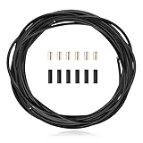 Shift Cable Housing,Lined Bicycle Bike Derailleur/Shift Cable Housing Cycling Shifter Hose Wires Hydraulic Disc Lined Tube Repairing Accessory Kit for Mountain Road Bike DIY Replacement,4mm 3 Meters