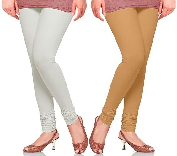 Churidar Solid || Ethnic Wear Legging - Pack of 2-image-21