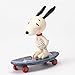 Peanuts by Jim Shore Charlie Brown and Snoopy Stone Resin Figurine, 4.125”