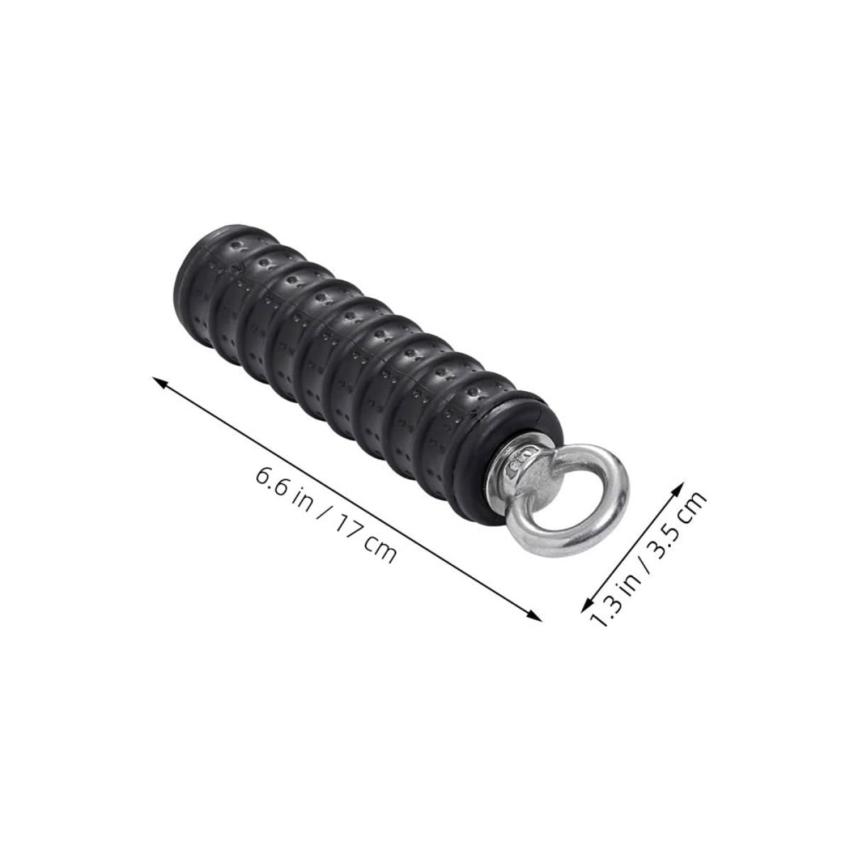 2 Pezzi Maniglie Professionali per Allenamento Fitness per Esercizi Tricipiti e Schiena Accessorio per Allenamento Impugnatura Antiscivolo Adatte per Domestiche e Centri Fitness