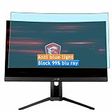 Vaxson 2 Unidades Protector de Pantalla Anti Luz Azul, compatible con MSI Optix MAG271CV 27' Display Monitor [No Vidrio Templado ] Nuevo Película Protectora Film Guard