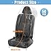 MYFAMIREA 50 PCS Disposable Car Seat Covers Clear Plastic Vehicle Seat Protector, Plastic Seat Covers Protector Universal Water Resistant and Stain Resistant for Cars Auto Truck Bus Airplane