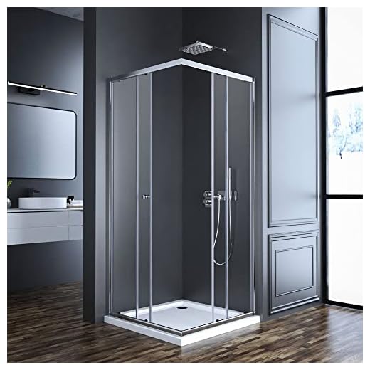 Eckeinstieg Duschkabine 75x80cm Schiebetür Duschabtrennung, Glas 80x75 Schiebetüren Eckeinstieg Duschkabine Dusche aus 6mm Sicherheitsglas, LINKS & RECHTS MONTIERBAR, Duschwand Höhe: 185cm