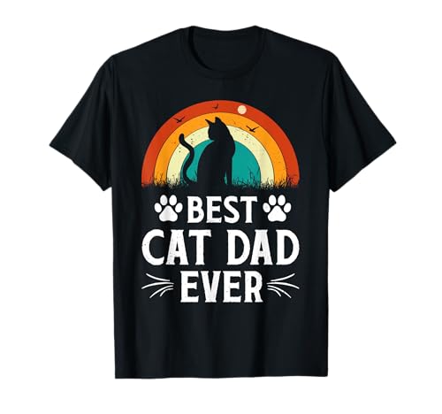 Cat Dad, Design di Father Father Funny Cat Maglietta