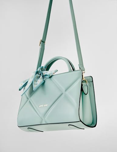 Image of Lavie Luxe Women's Quaro Horizontal Satchel Handbag for Women | Satchel Bag for Work | Ladies purse | Stylish Shoulder Bag | Gift For Women