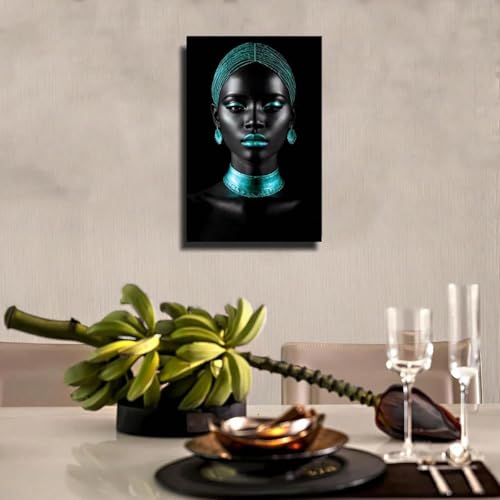 Peinture d'art noir minimaliste pour sublimer votre chambre
