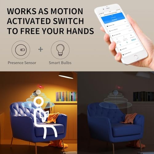 Linptech ES1ZW(TY) Wifi Human Presence Sensor,Smart Motion Sensor thumb #4
