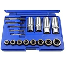 US PRO 17pc Screw, Bolt, Stud & Nut Extractor Mixed Set 2649