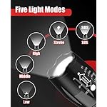 Victoper LED Flashlight 2 Pack, Bright 3500 Lumens Tactical Torch High Lumens with 5 Modes, Waterproof Zoomable Flash Light for Outdoor, Gifts for Camping Essentials Gear - Image 4