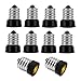 Qishare E14 to E12 Adapter Converter Lamp Adapter (10 PCS)
