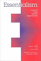 Essentialism Common Sense Quality Improvement: Common Sense Quality Improvement 0871172801 Book Cover